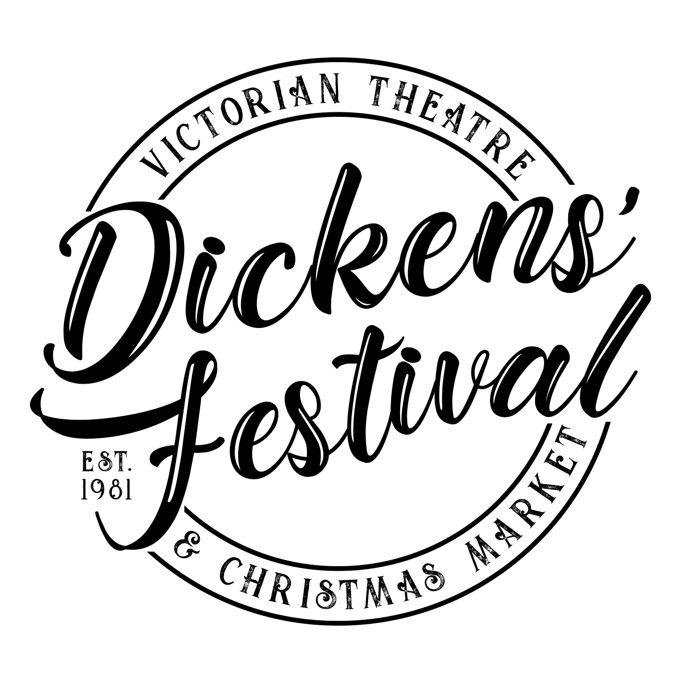 Dickens’ Christmas Festival logo