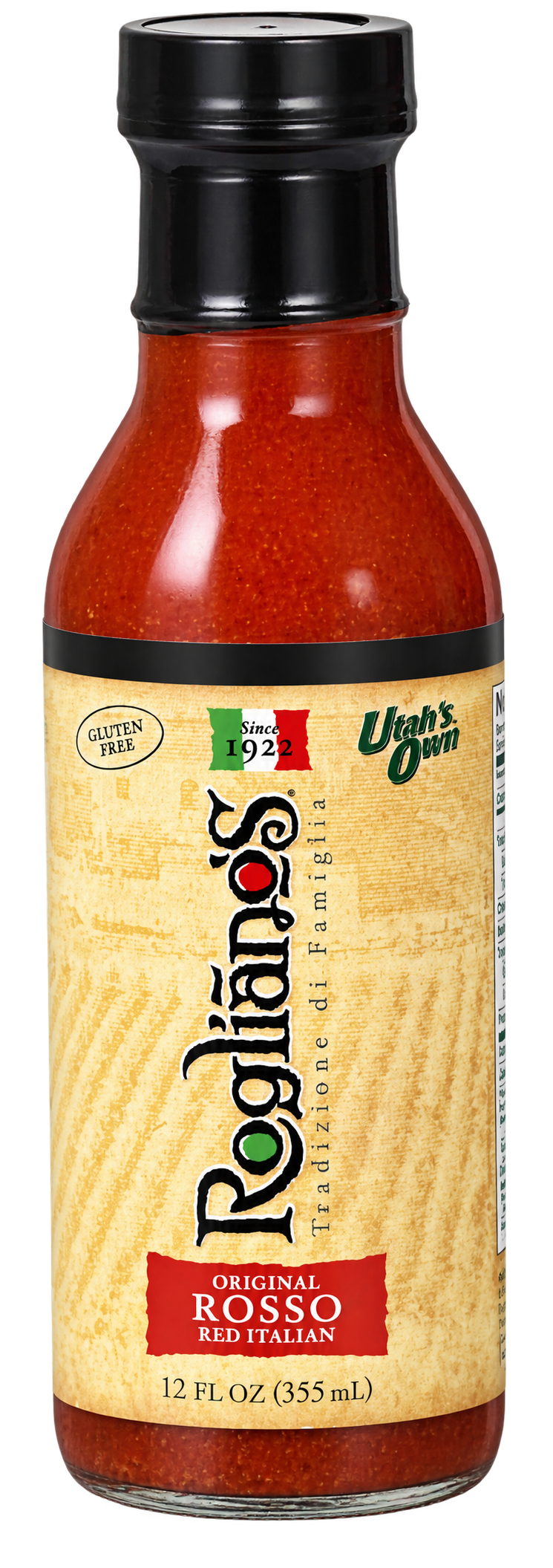 Rogliano’s Original Rosso dressing bottle