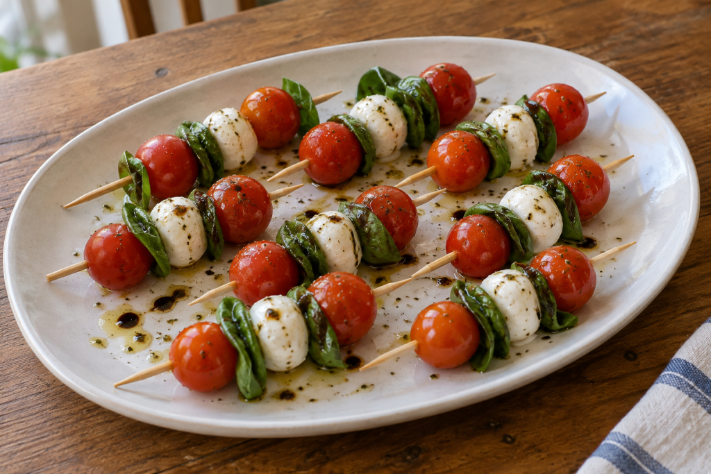 Mozzarella Skewers