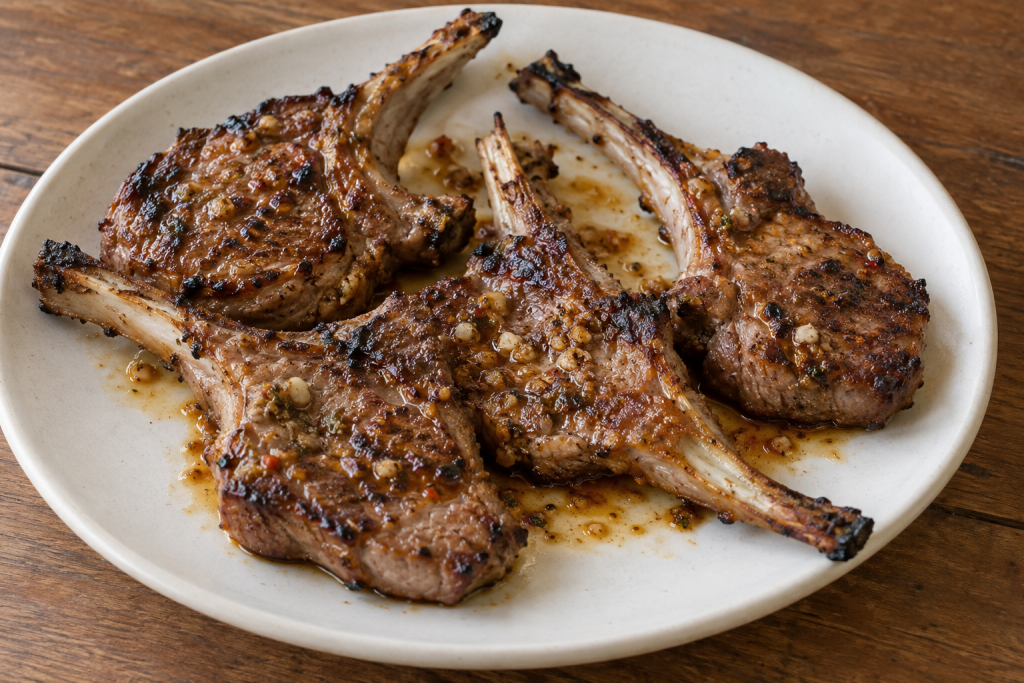 Rogliano’s Marinated Lamb Chops