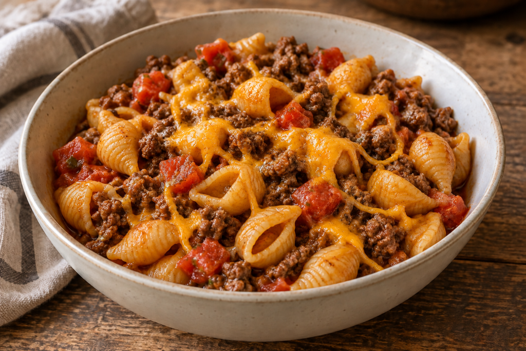 Rogliano’s Quick Pot Taco Pasta